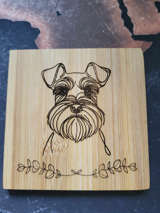 Dog Breed Portrait Coaster