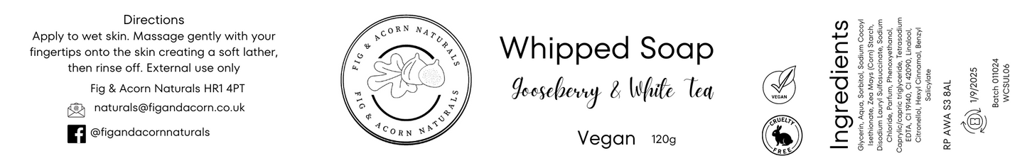 Whipped Soap 120g